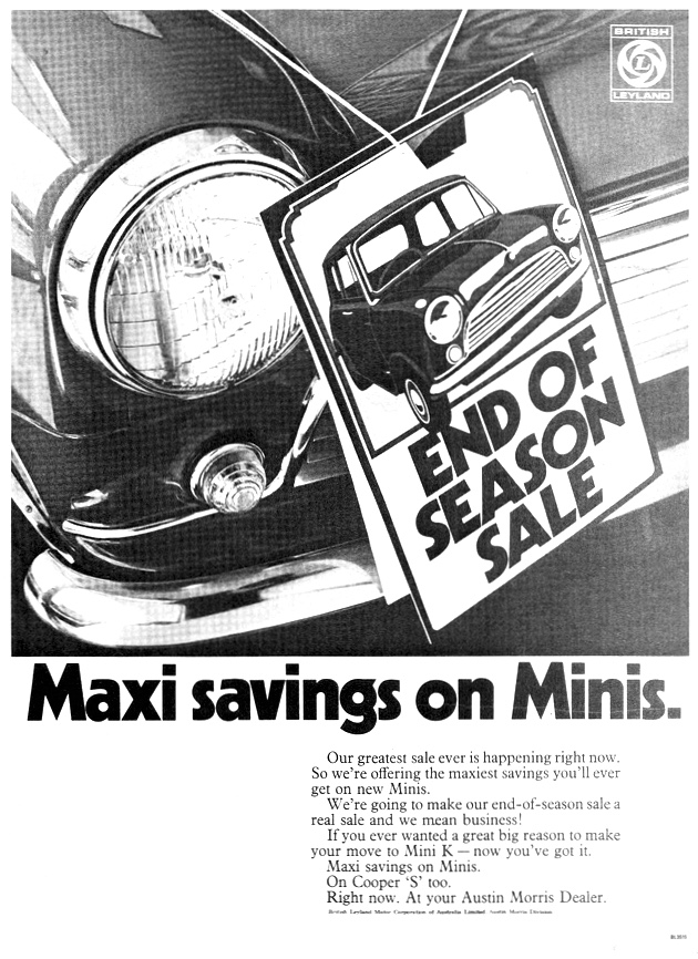 1971 Mini Maxi Sale Leyland
